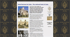 Desktop Screenshot of hotelnacionalcuba.com