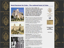 Tablet Screenshot of hotelnacionalcuba.com